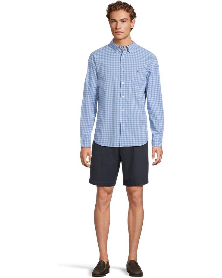 Men's Vineyard Vines Topsail Gingham Featherweight Performance Shirt Product Image