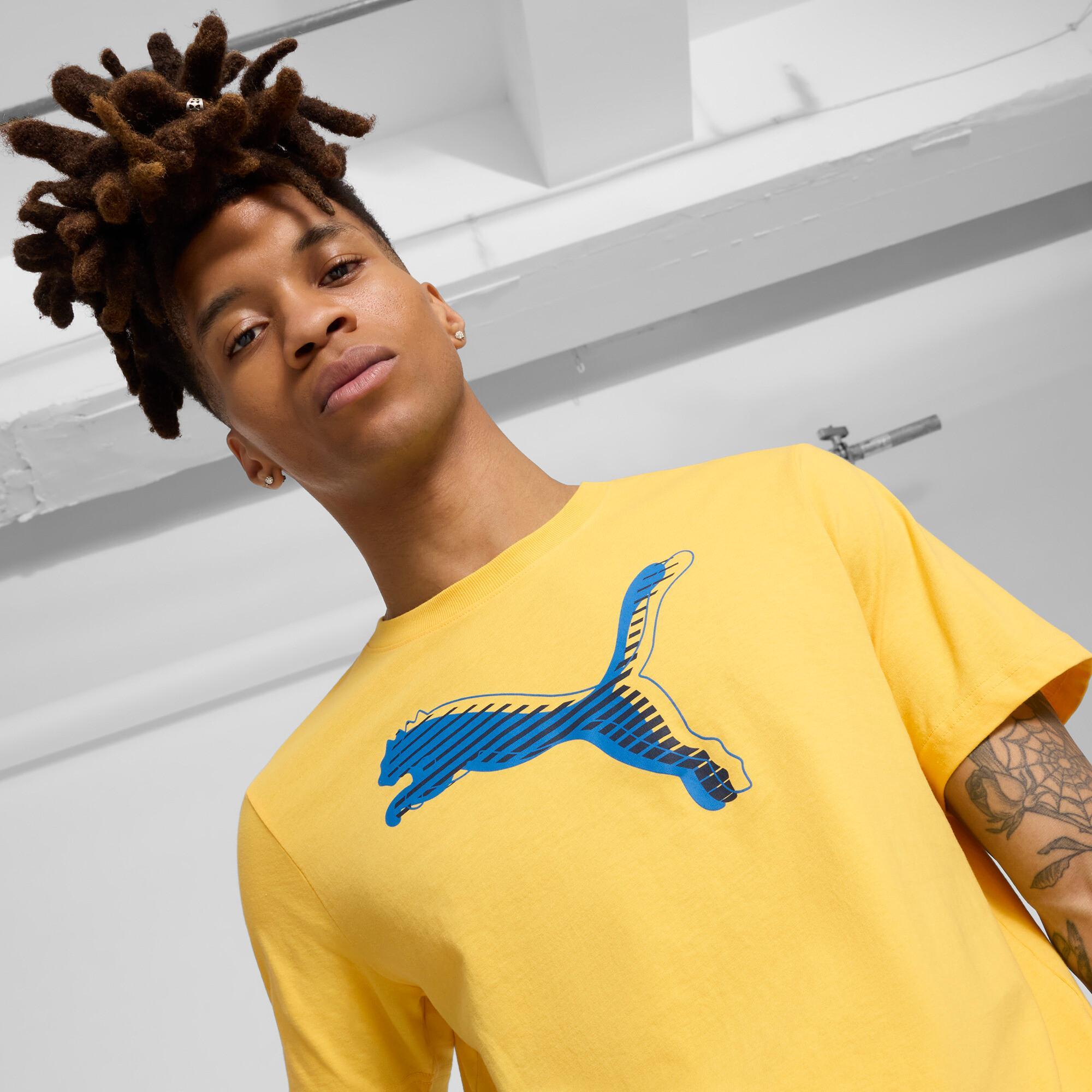 GRAPHICS PUMA Logo Men's T-Shirt Product Image
