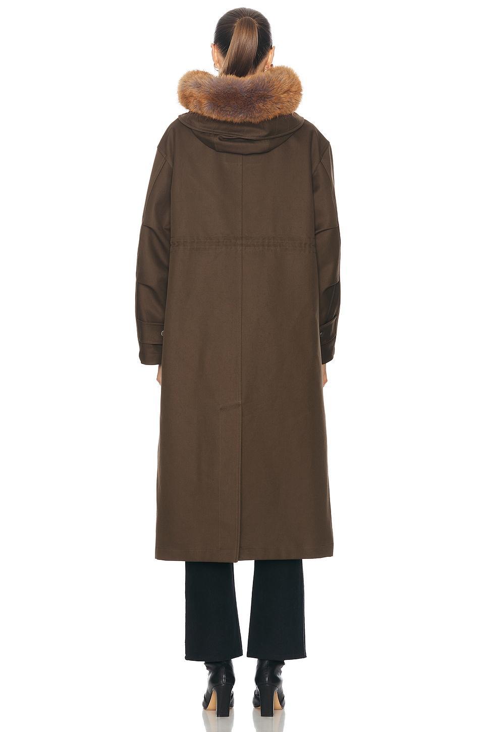 Long Washed Parka Product Image
