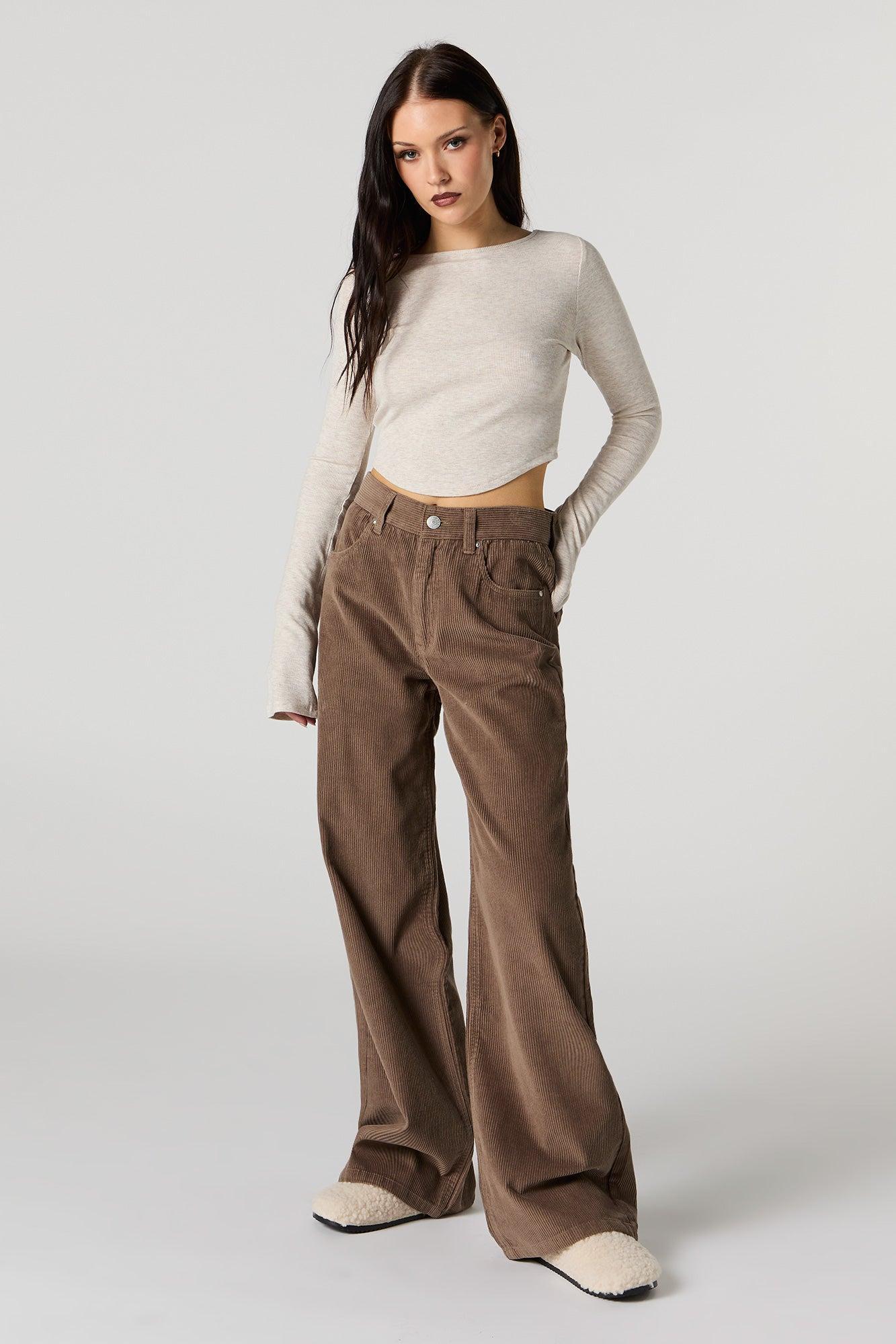 Corduroy Straight Leg Pant Female Product Image