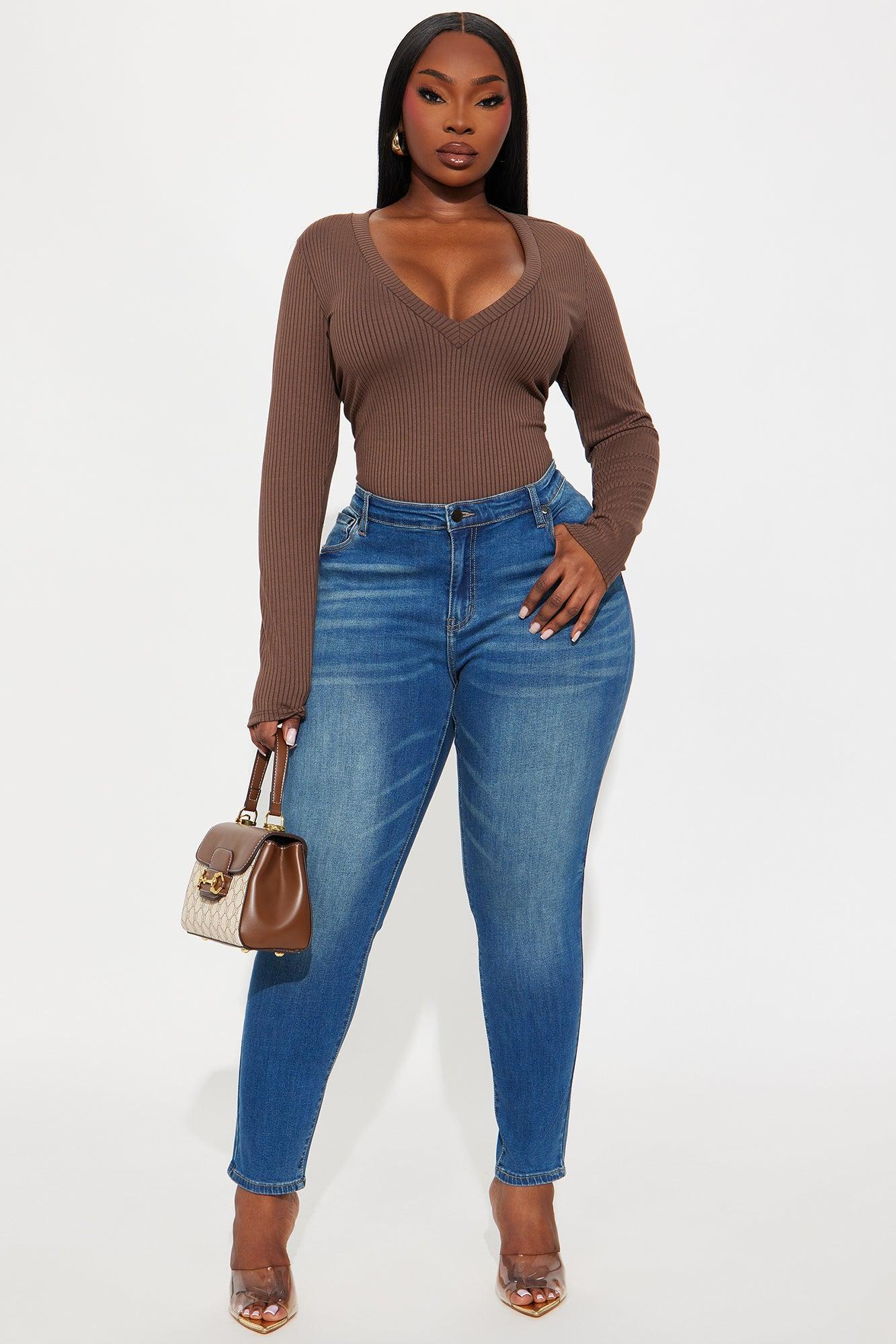 Unforgettable Fit Mid Rise Skinny Jeans - Vintage Wash Product Image
