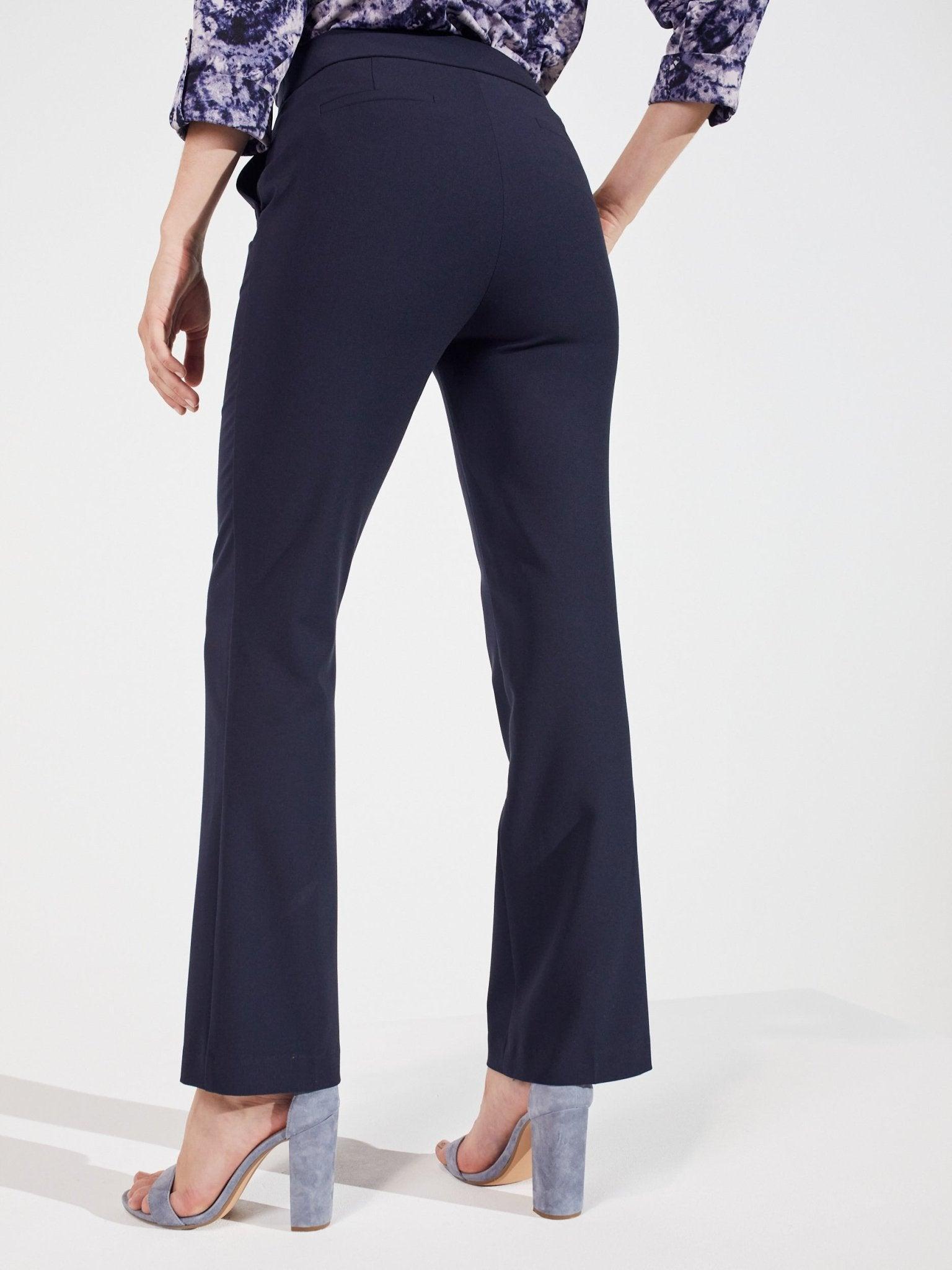 Roz & Ali Secret Agent Slight Bootcut Pants - Petite Product Image