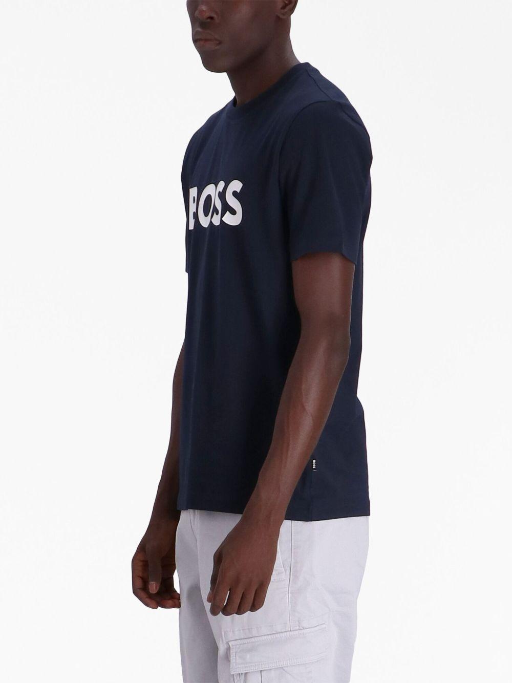 logo-print cotton T-shirt Product Image