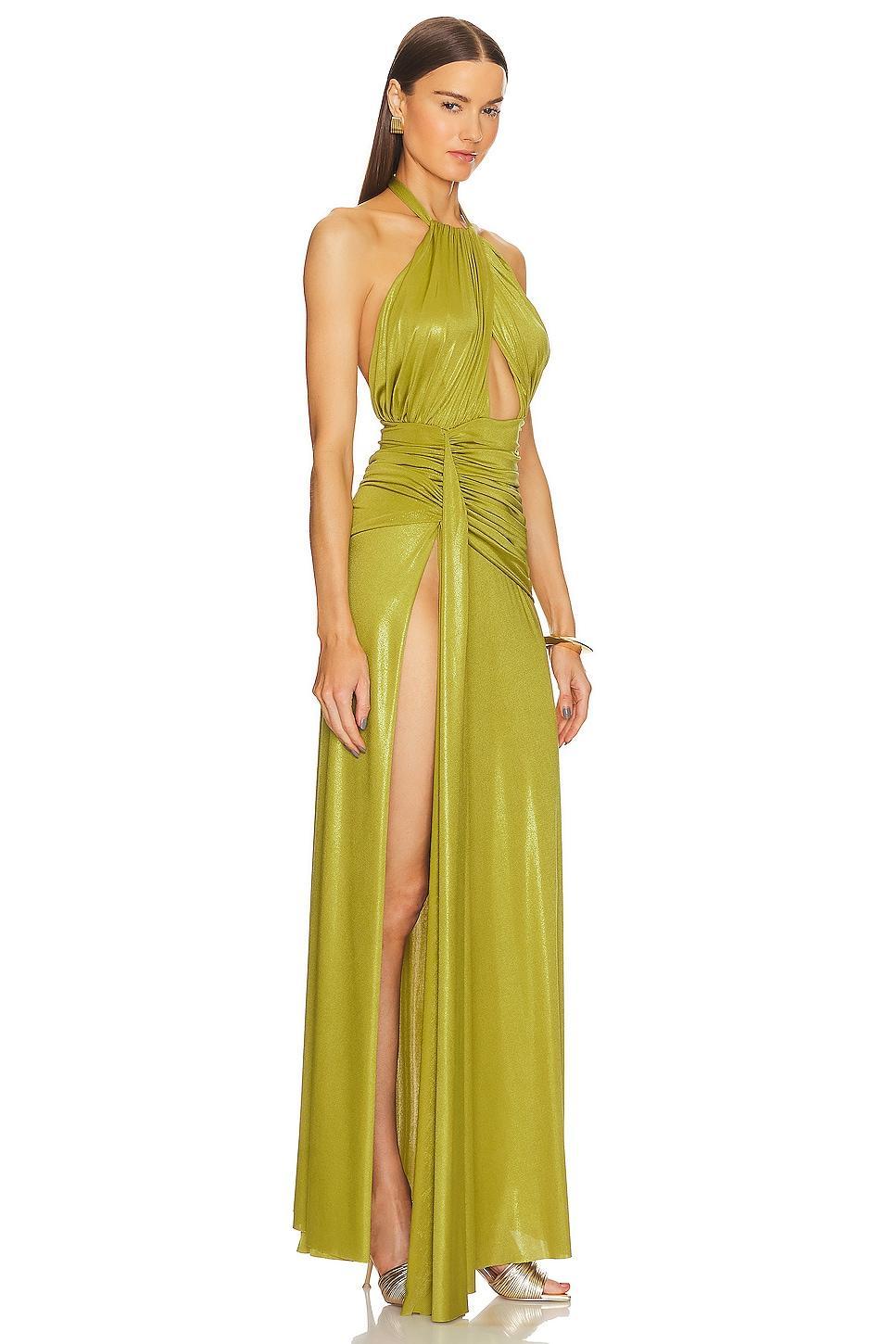Halter Maxi Dress PatBO Product Image