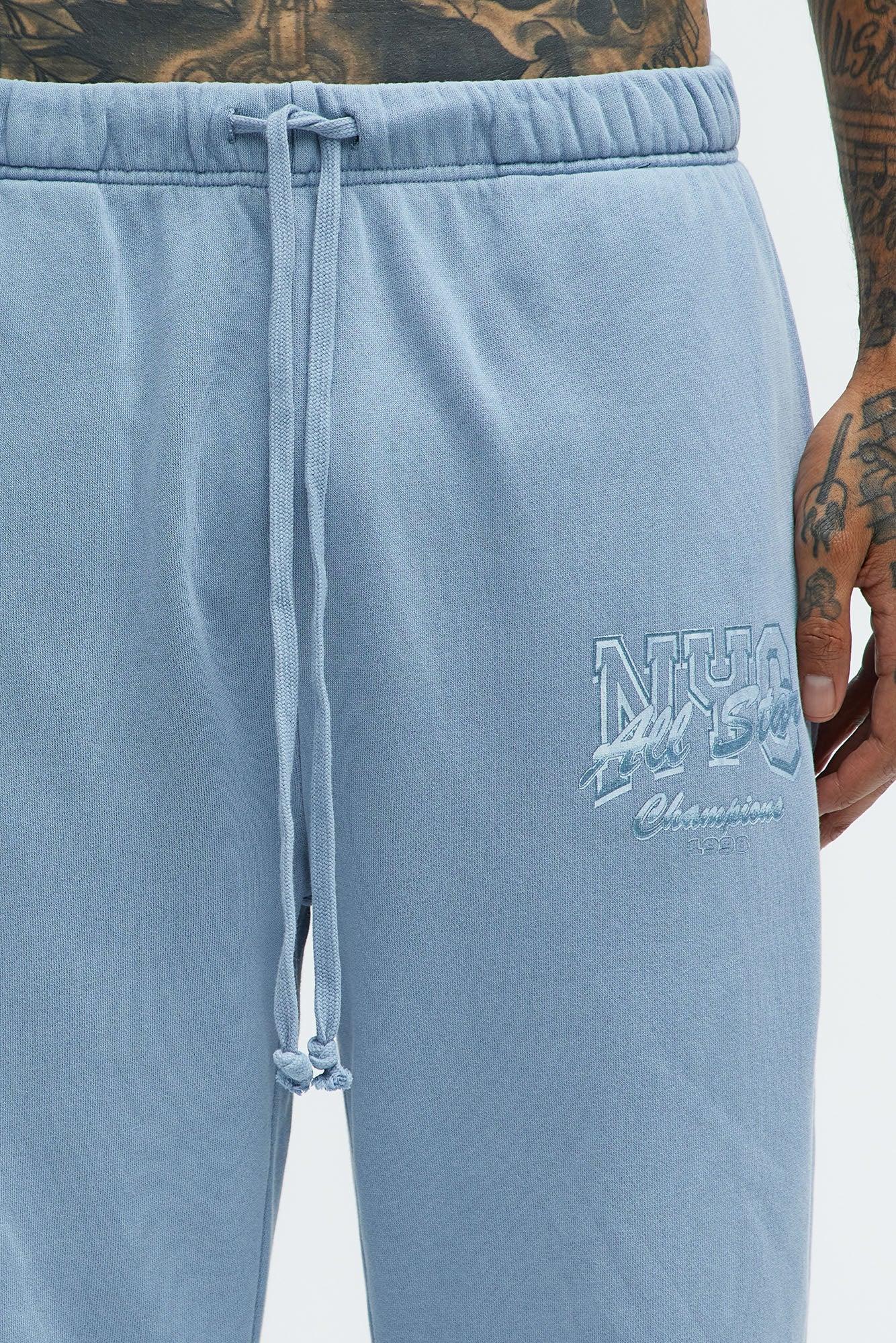 NYC All Star Sweatpants - Grey Product Image