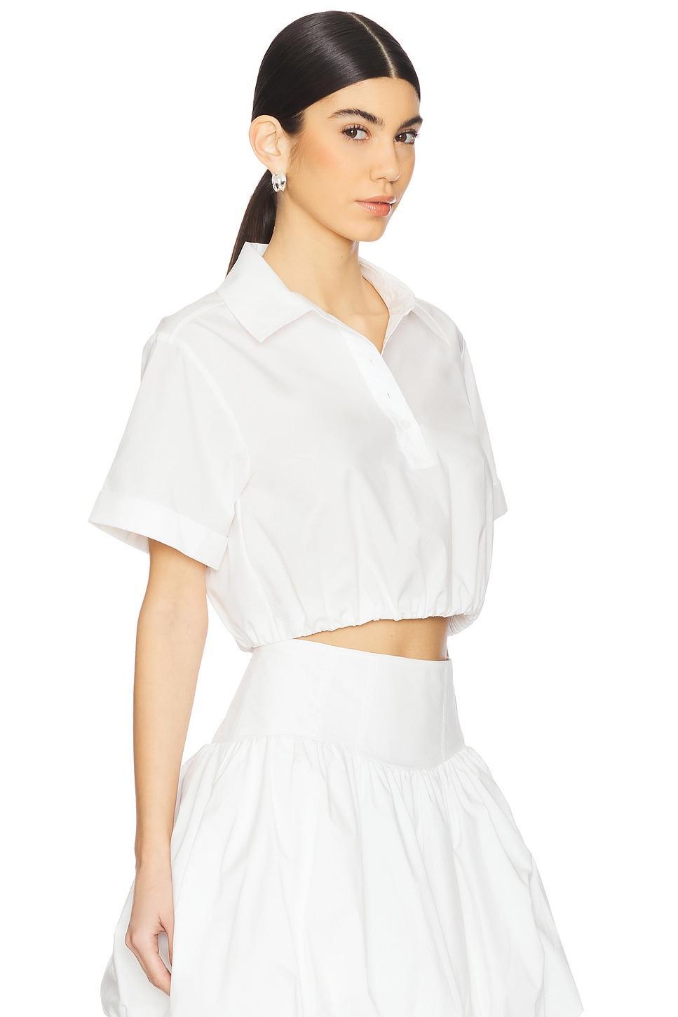 Nicky Short Sleeve Crop Top SIMKHAI Product Image