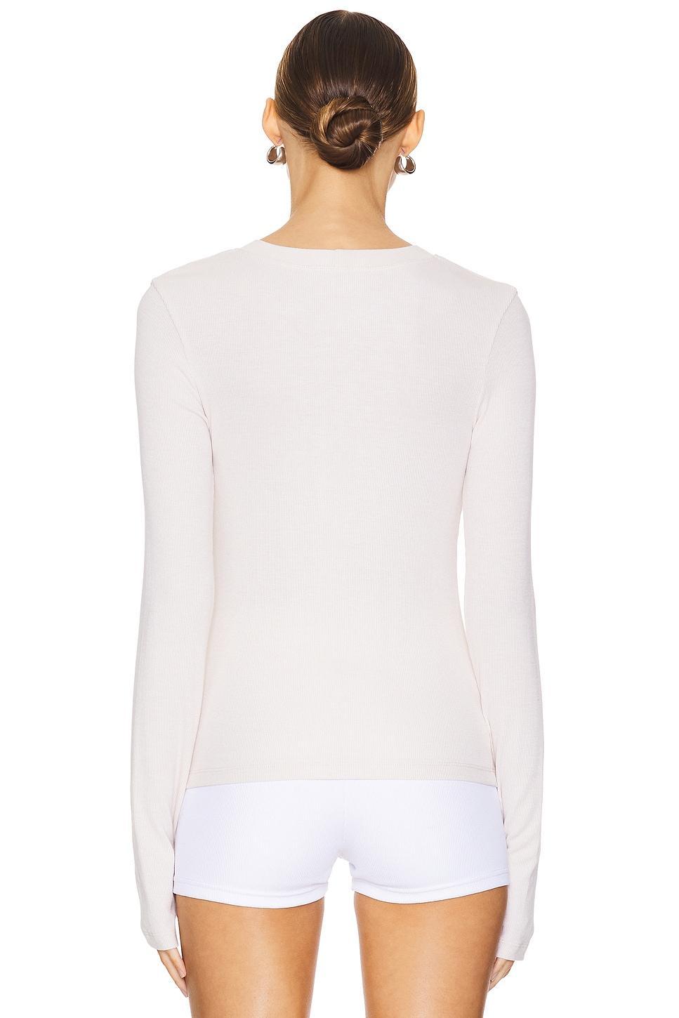 Rib Crew Long Sleeve Top YEAR OF OURS Product Image