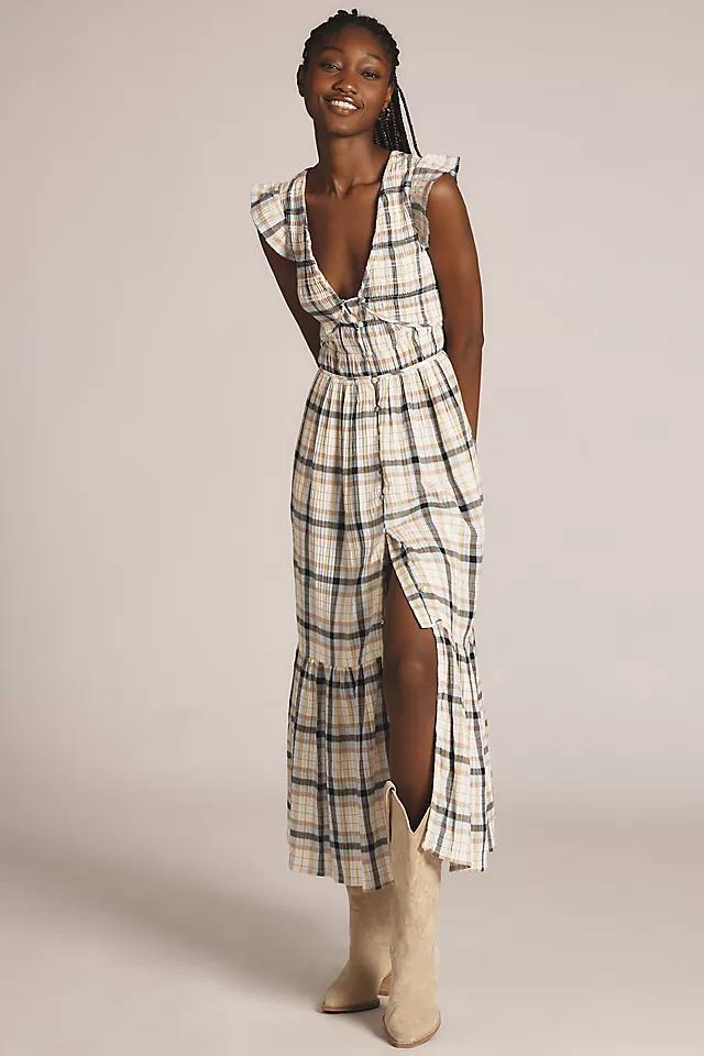 The Peregrine Midi Dress: Plaid Edition Product Image