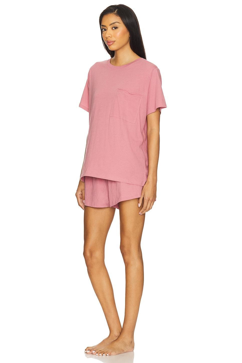 Organic Pima Tee Short Set LUNYA Product Image