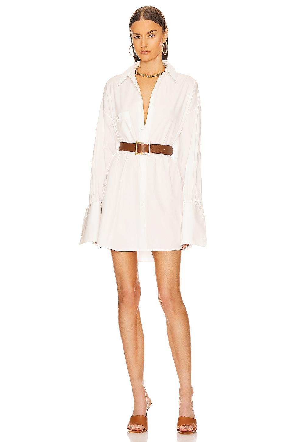 Cotton Poplin Oversized Shirt Helsa Product Image