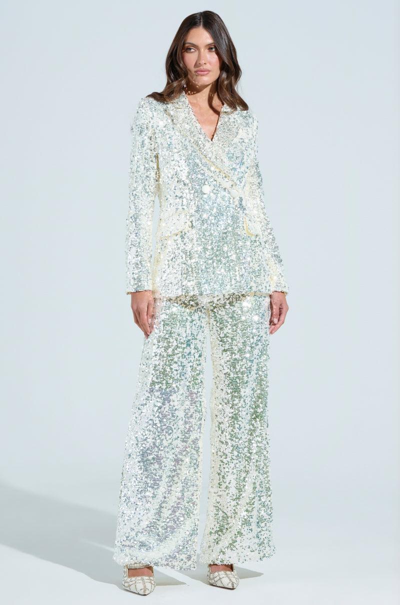 STAR OF THE SHOW SEQUIN BLAZER Product Image