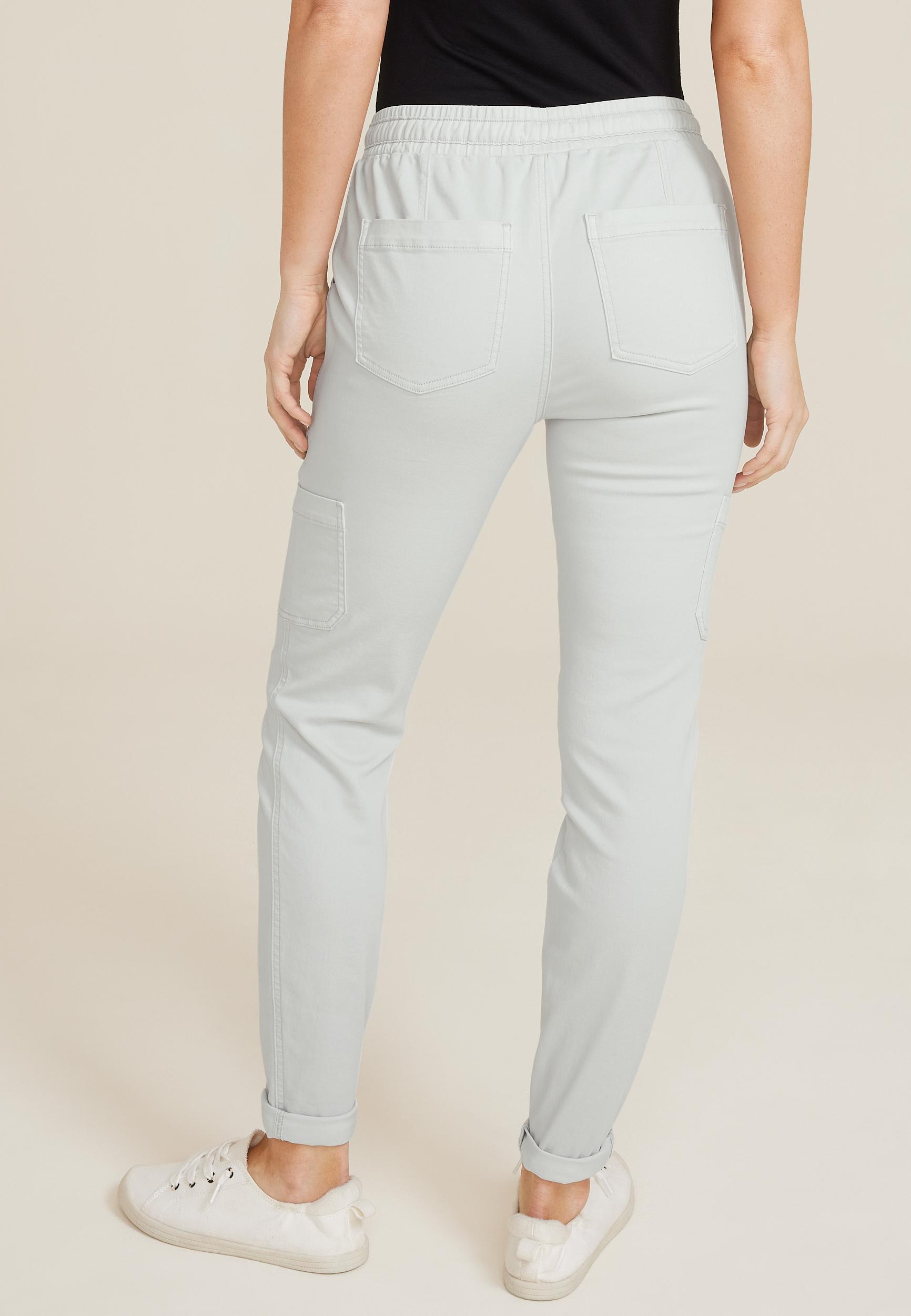Maurices Womens Weekender Drawstring Cargo Pants Size XX Large Product Image