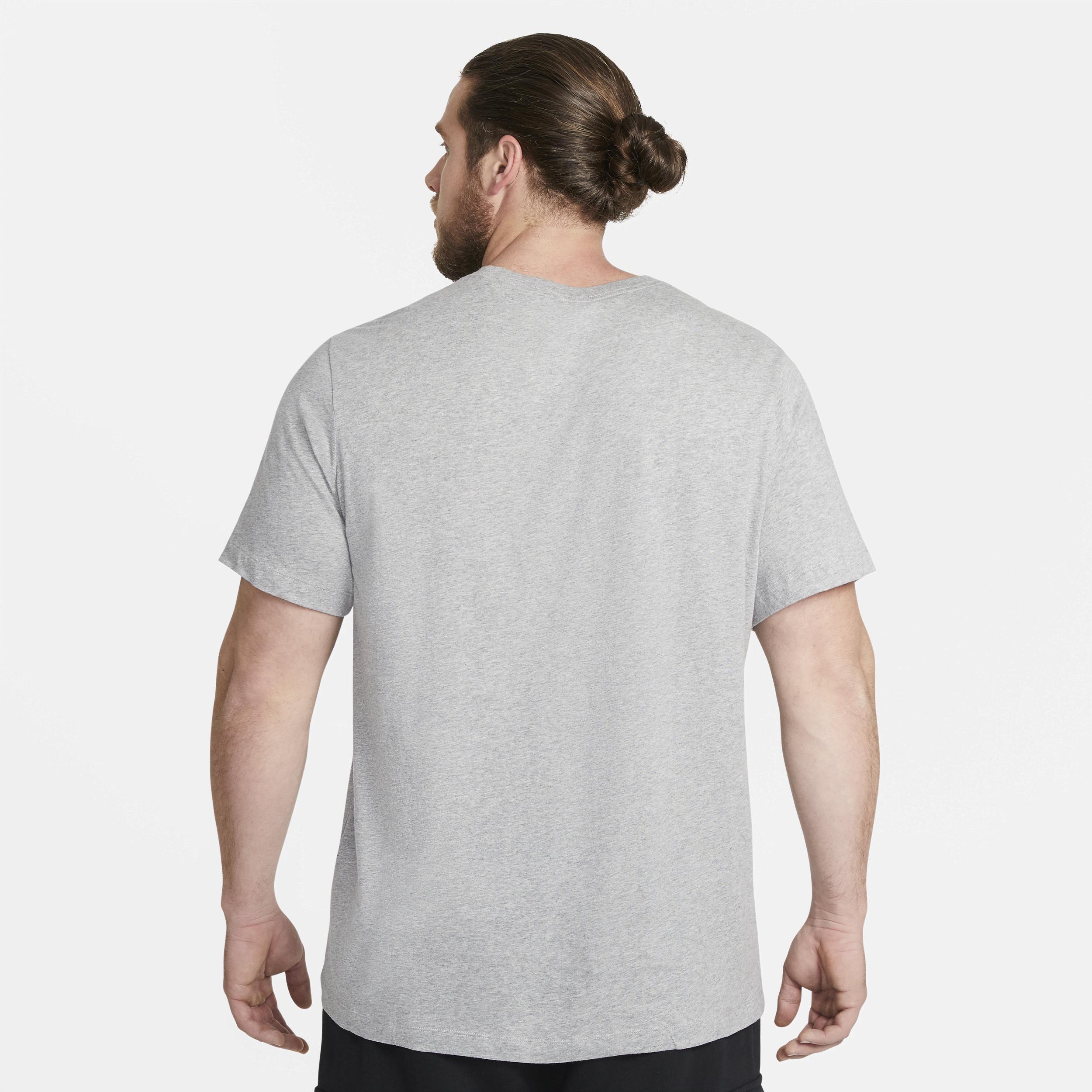Big & Tall Nike Sportswear Club Tee, Mens Dark Gray Grey Product Image