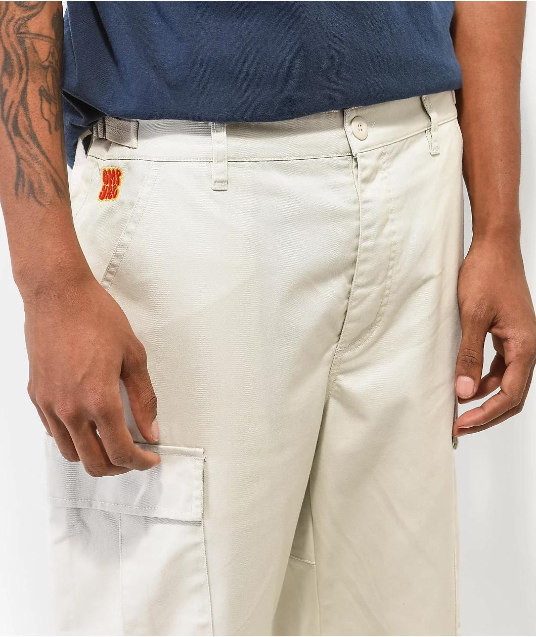 Empyre Silver Birch Khaki Cargo Skate Pants Product Image