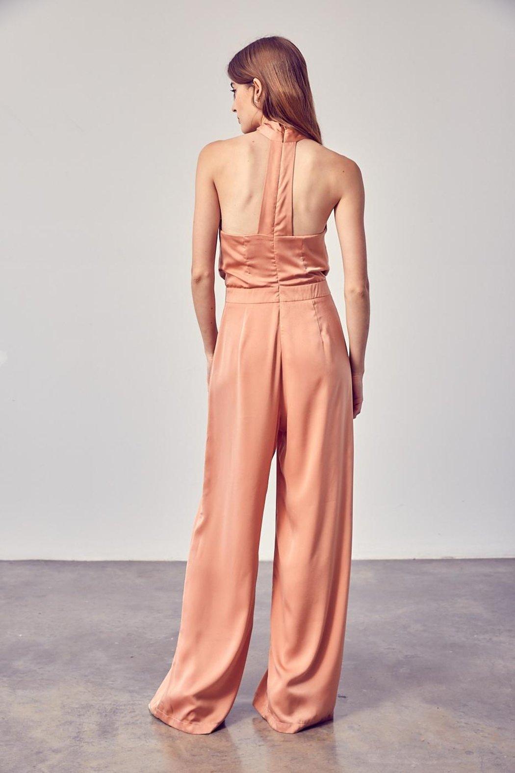 Cross Neck Jumsuit Product Image