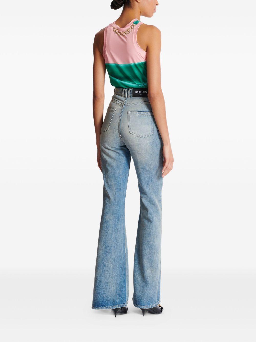 logo-patch jeans Product Image