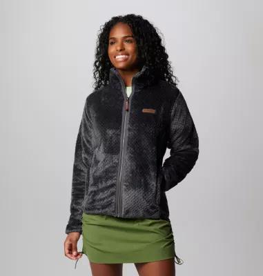 Women's Columbia Fireside Sherpa Fleece Jacket, Size: XXL, Chalk Product Image