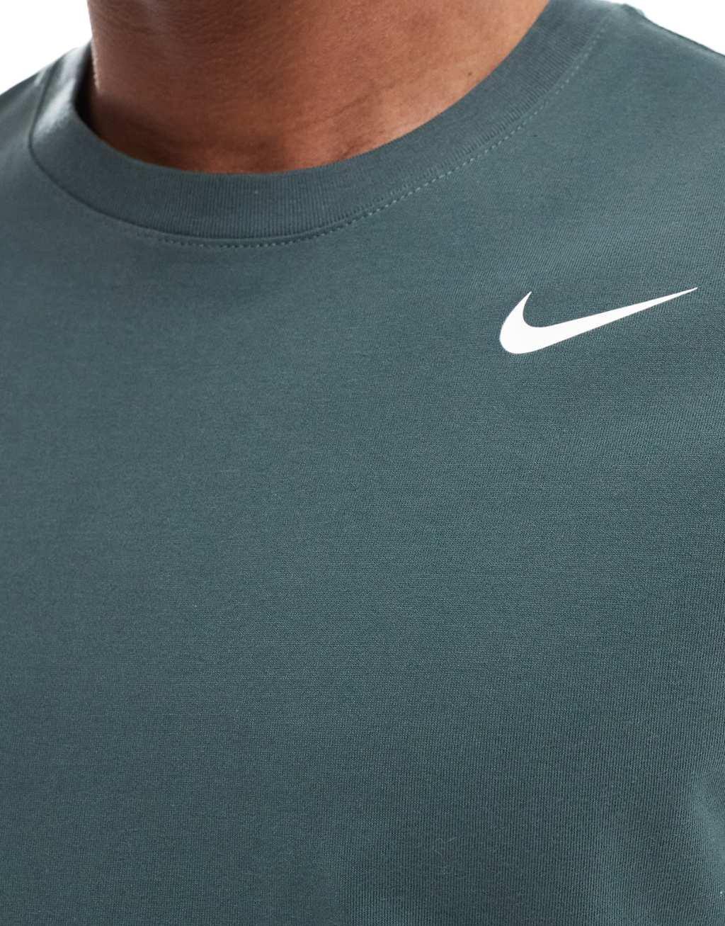 Nike Training Dri-FIT t-shirt in dark green Product Image