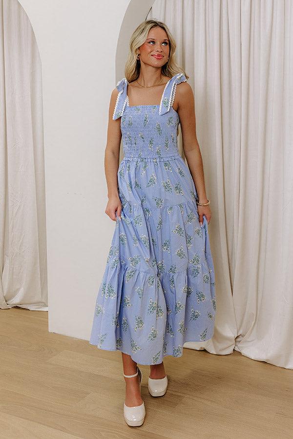 Small Town Cutie Floral Maxi Dress Product Image