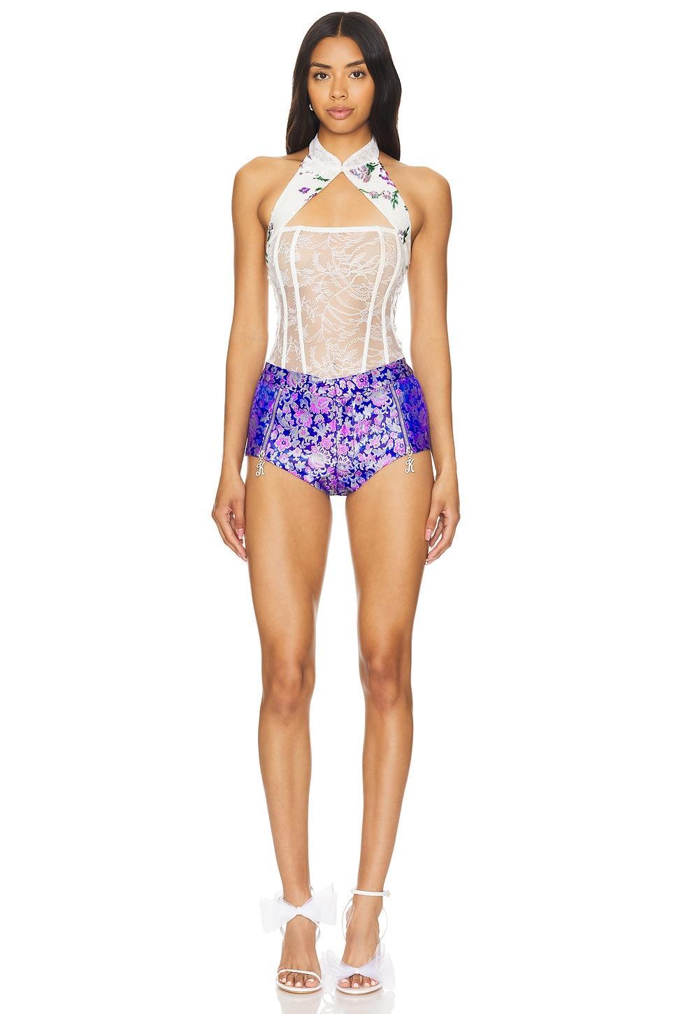 x REVOLVE Brocade Hot Short Kim Shui Product Image
