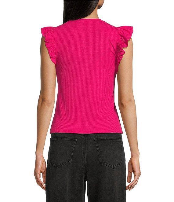 Evolutionary Knit Flutter Sleeve Top Product Image