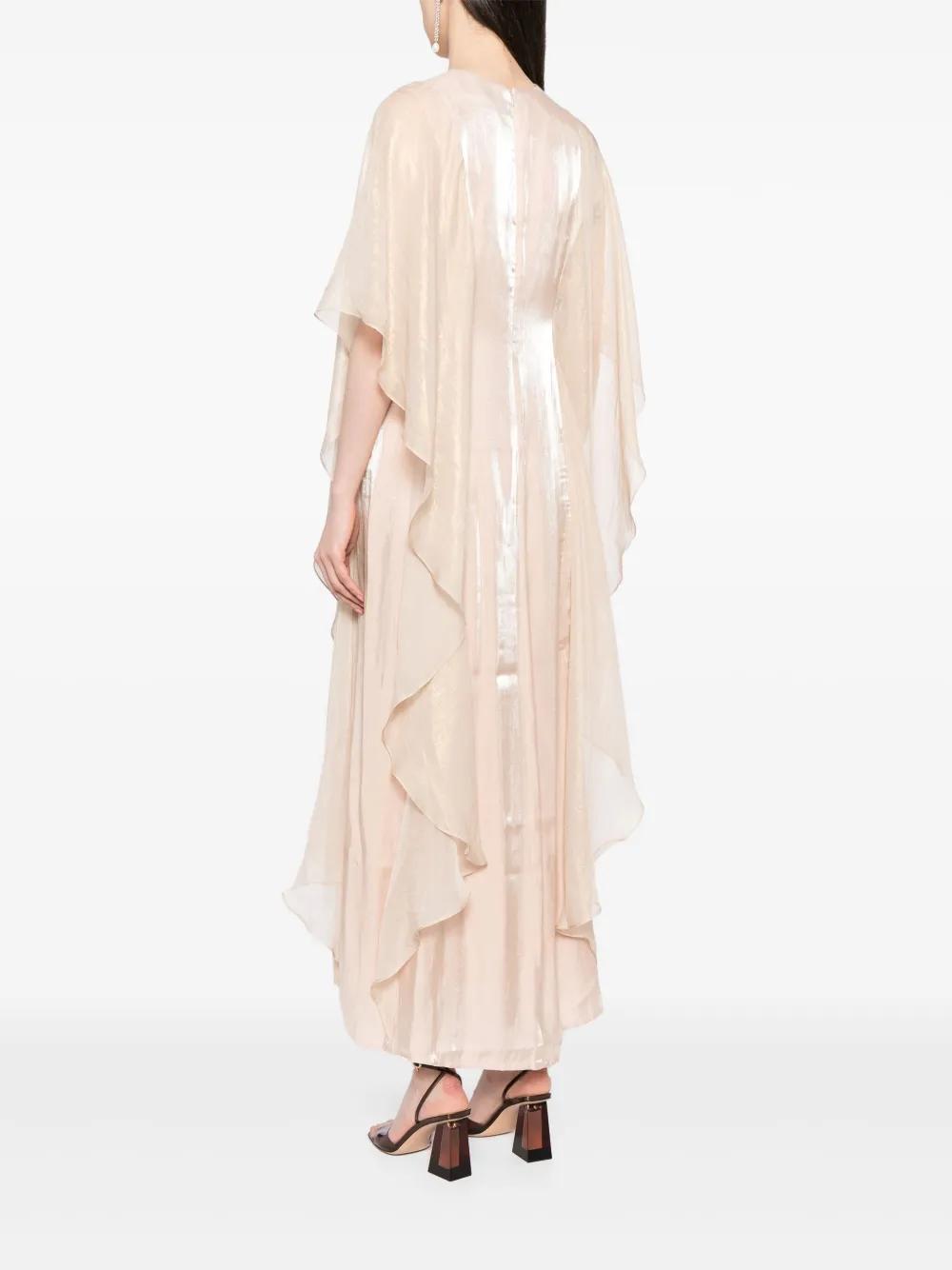 Nayeli draped kaftan dress Product Image