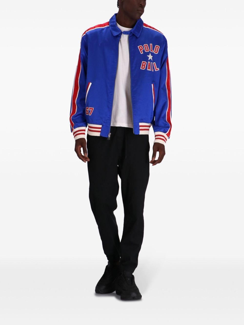 POLO RALPH LAUREN Unlined Bomber Jacket In Blue Product Image