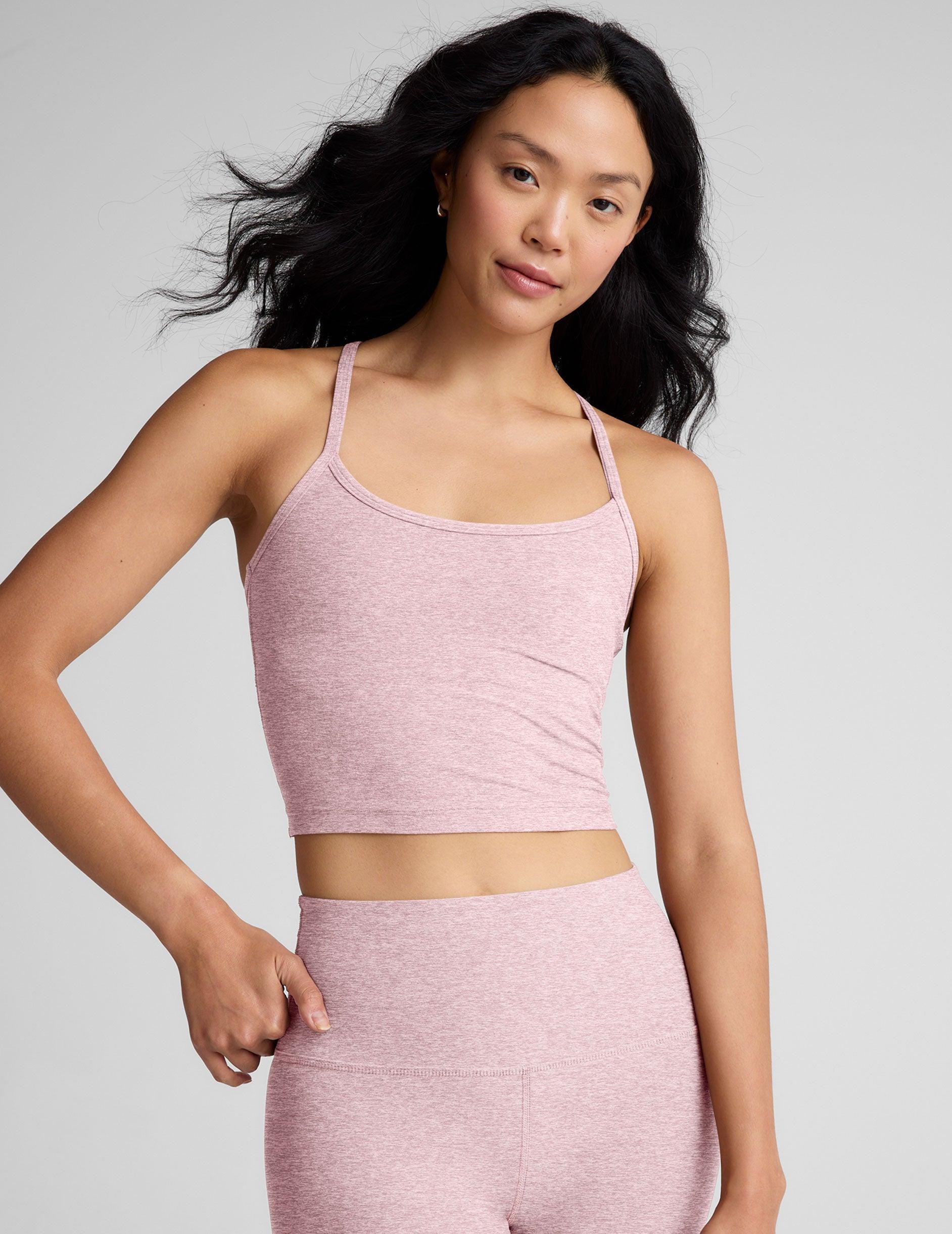 Spacedye Slim Racerback Cropped Tank Product Image