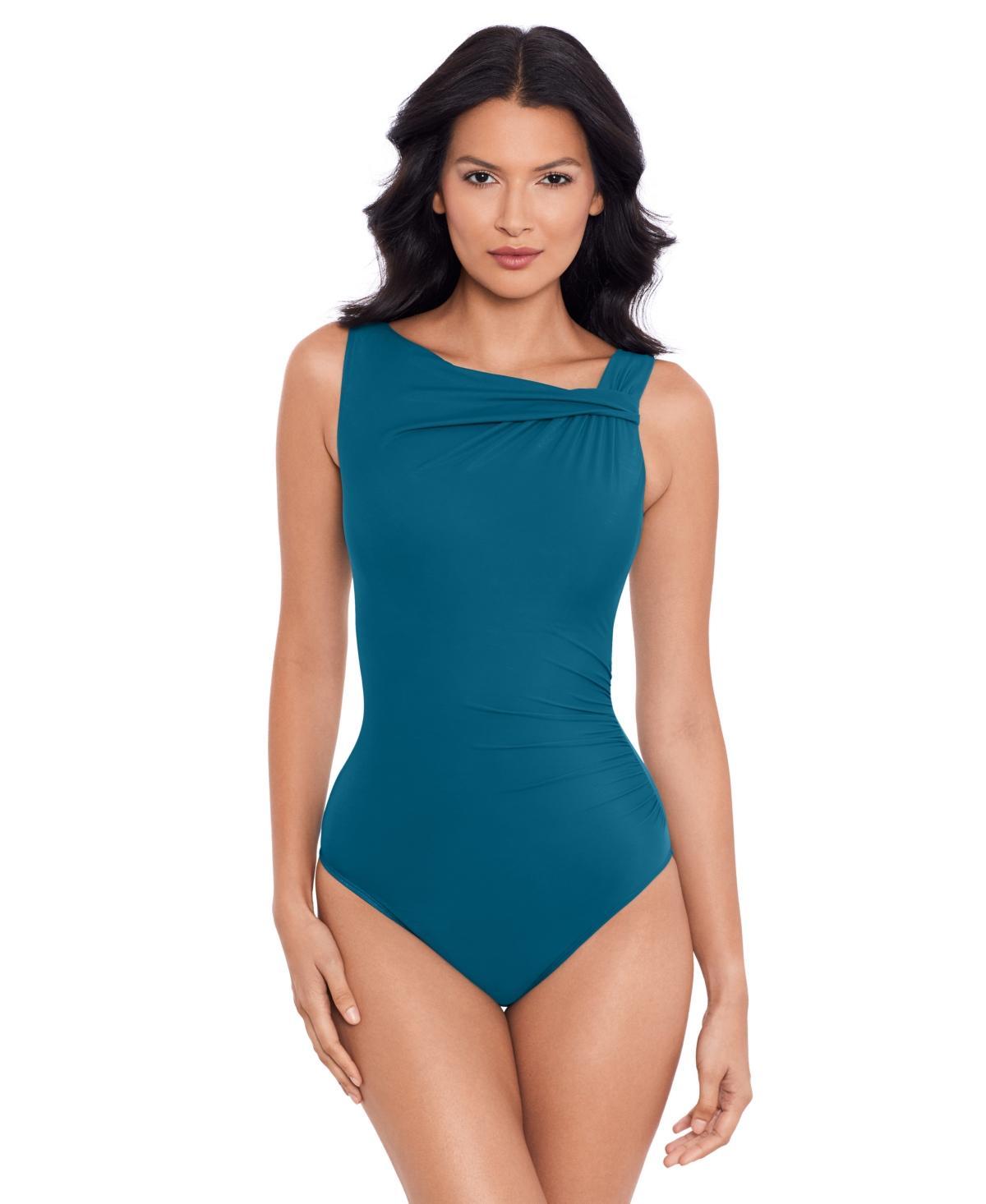 Miraclesuit Rock Solid Avra Underwire Asymmetric One Piece Swimsuit Product Image