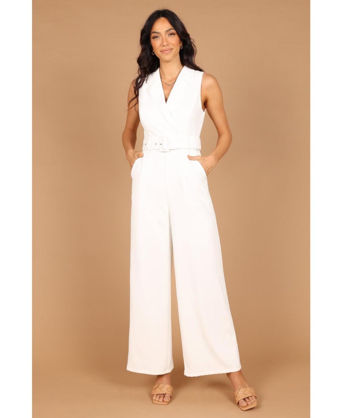 Petal and Pup Womens Sienna Belted Jumpsuit Product Image