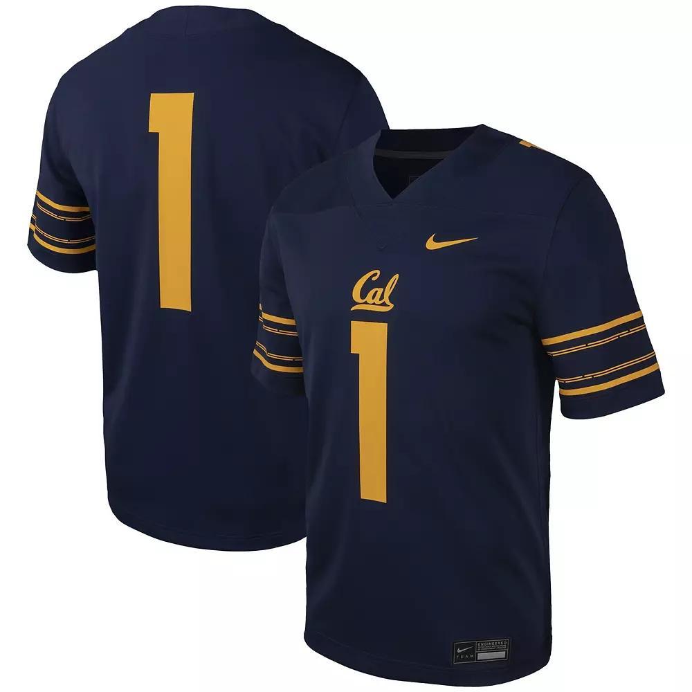 Mens Nike #1 Cal Bears Untouchable Football Replica Jersey Blue Product Image