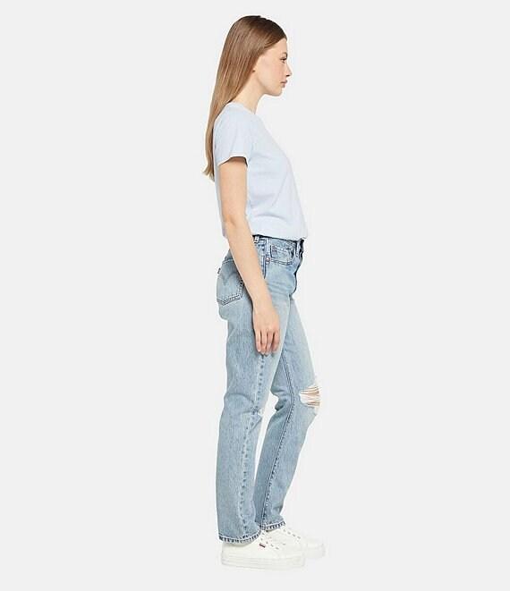 Levi's® 501® Original Straight Leg 5 Pocket Jeans Product Image
