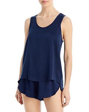 Womens Washable Silk Tulip-Back Pajama Set Product Image