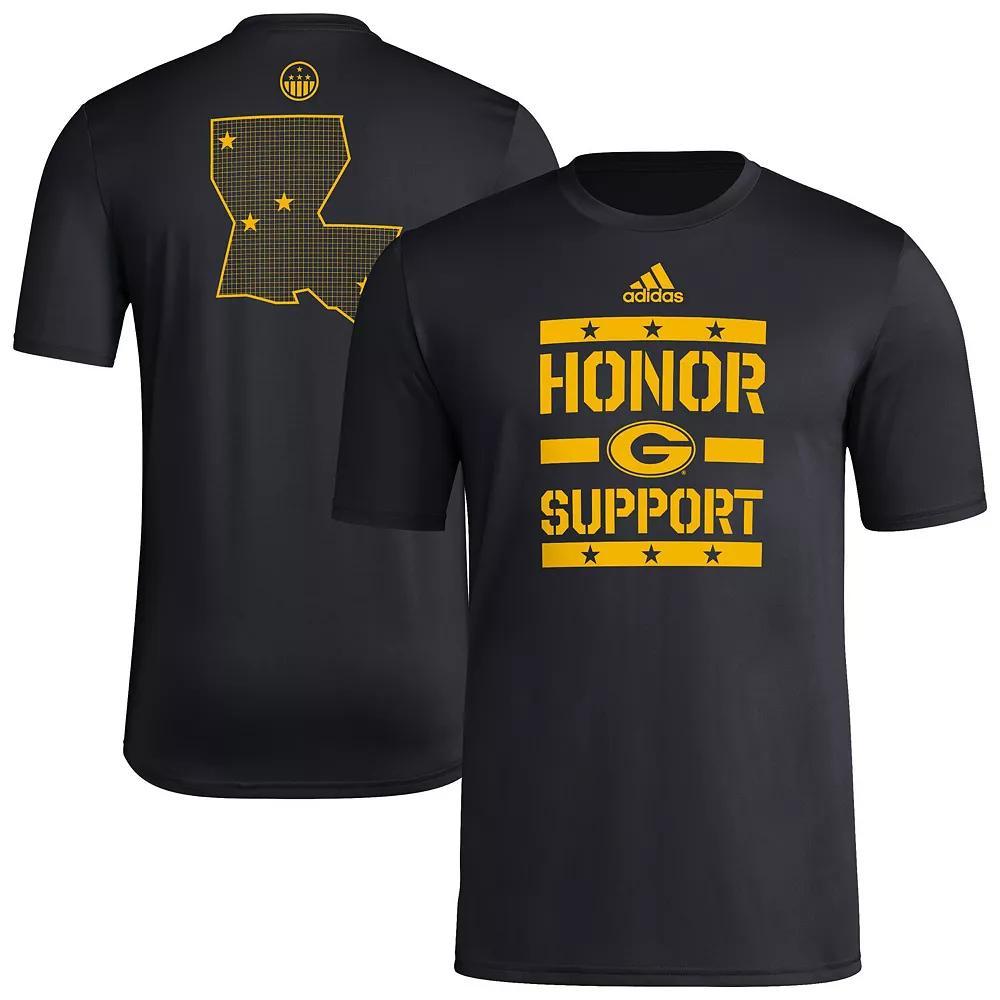 Mens adidas Washington Huskies Honor & Support Pre-Game T-Shirt Product Image