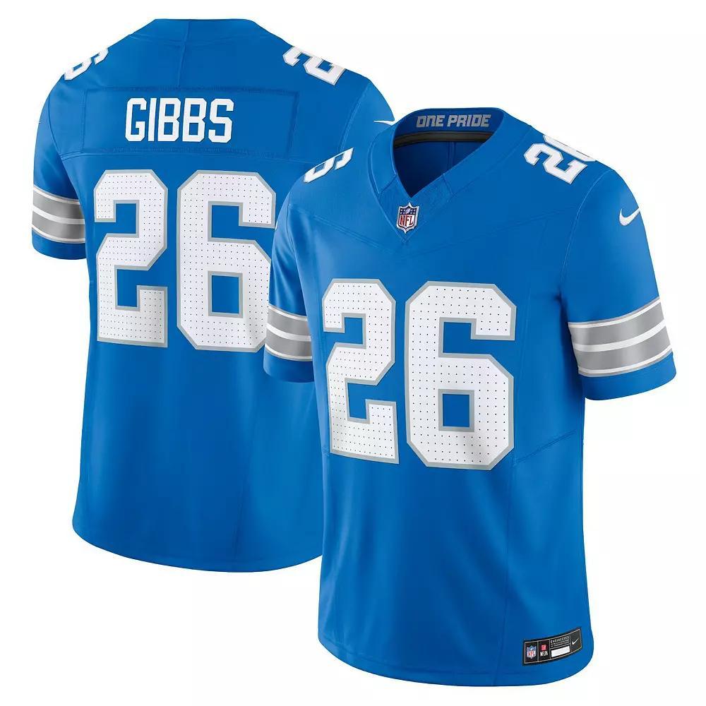 Mens Nike Jahmyr Gibbs Detroit Lions Vapor F.U.S.E. Limited Jersey Product Image