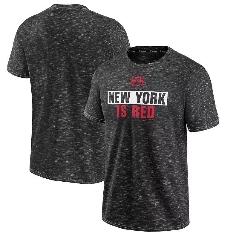 Men's Fanatics Branded  Charcoal New York Red Bulls T-Shirt, Size: Large Product Image
