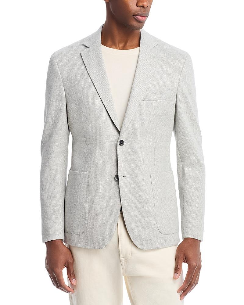 The Mens Store at Bloomingdales Cotton & Linen Jersey Regular Fit Unstructured Sport Coat - Exclusive Product Image