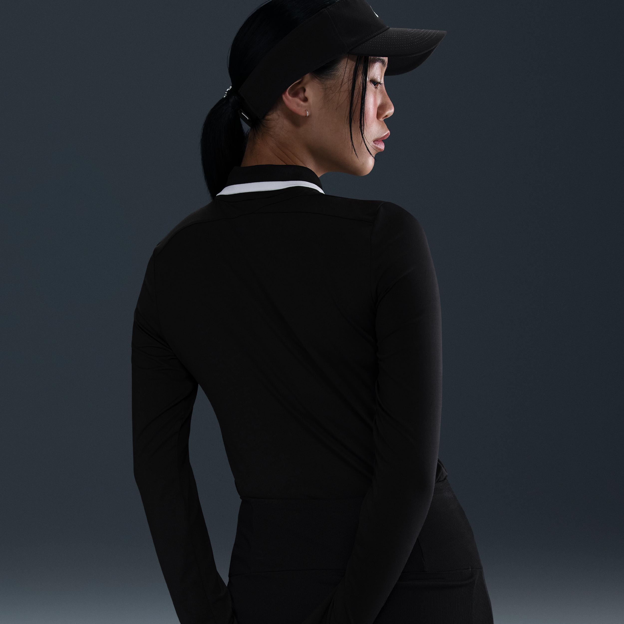Nike Women's Tour Dri-FIT UV Protection Long-Sleeve Golf Polo Product Image