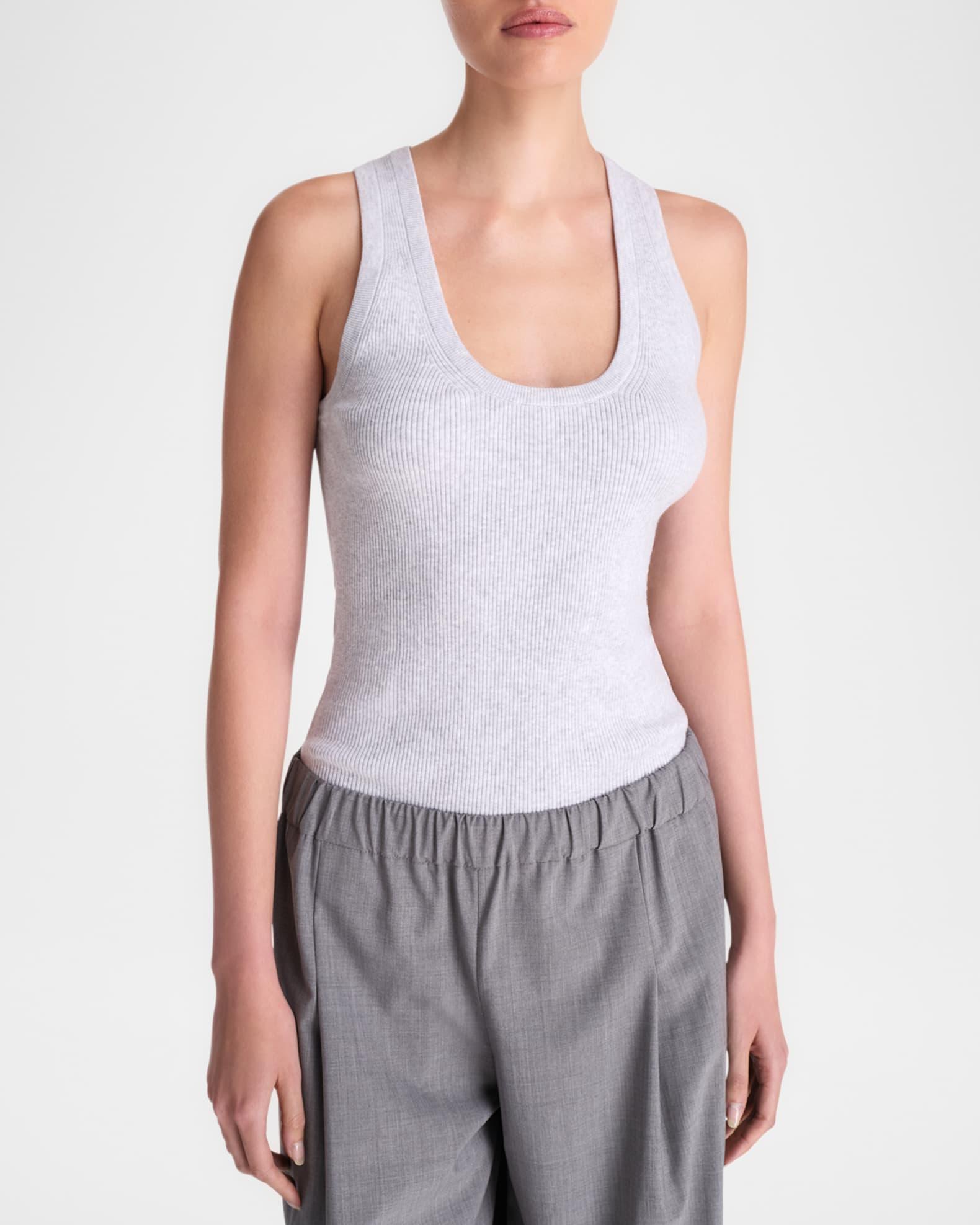 Ribbed Wool Tank Top Product Image