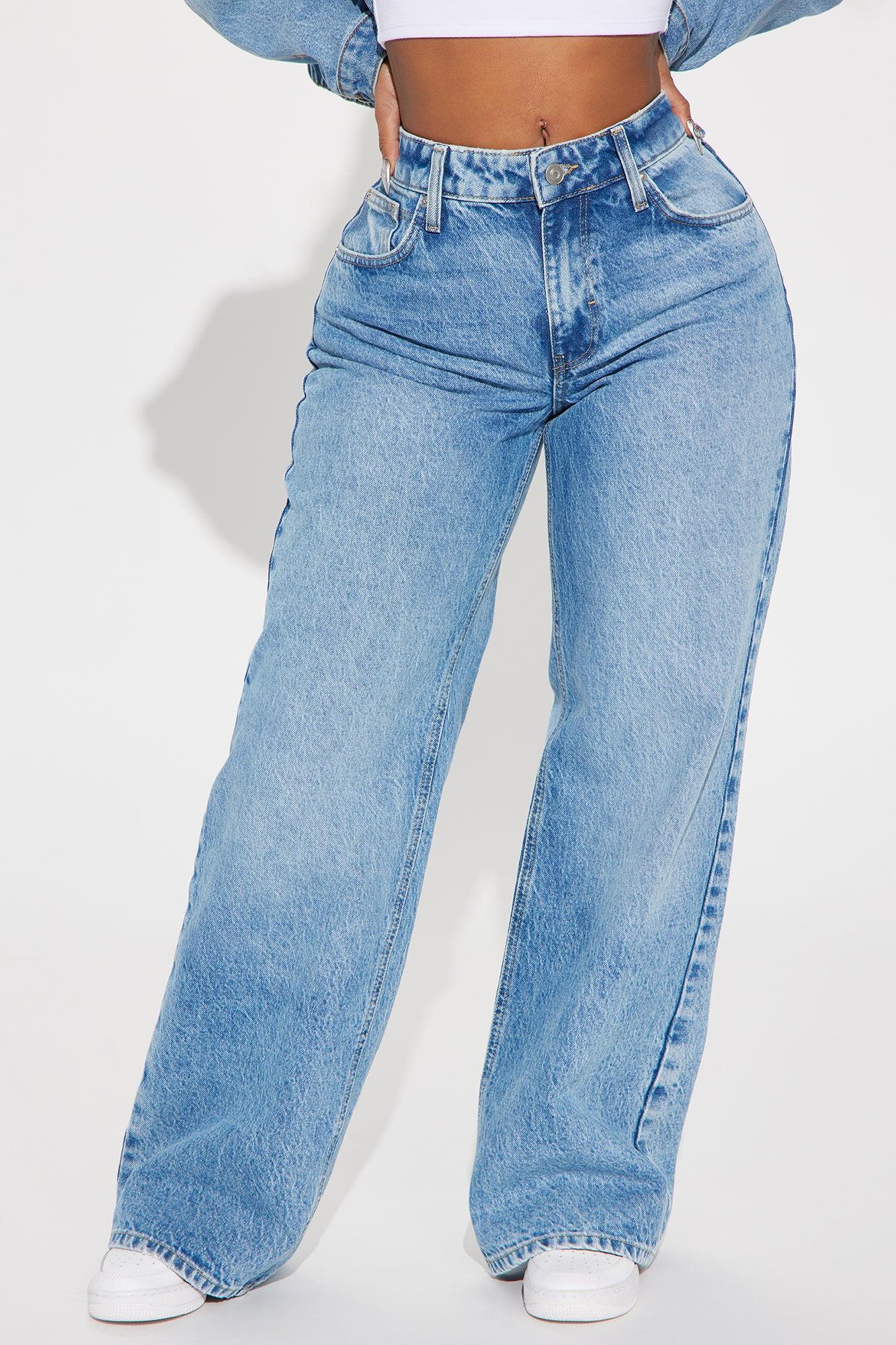 On To The Next Straight Leg Jeans - Medium Wash Product Image