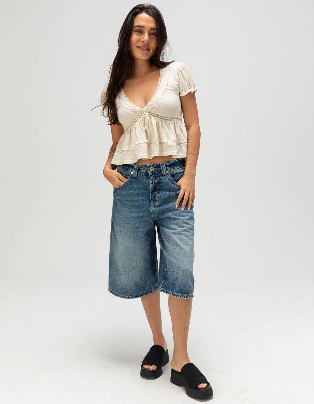 BDG Urban Outfitters Rio Womens Babydoll Top Product Image