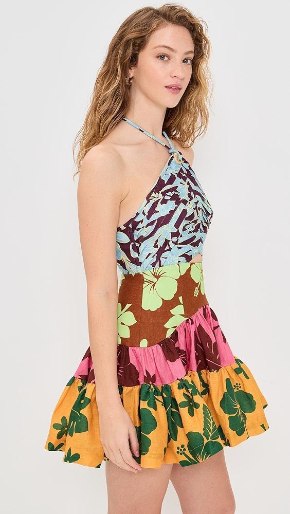 ALÉMAIS Poppy Spliced Mini Dress | Shopbop Product Image