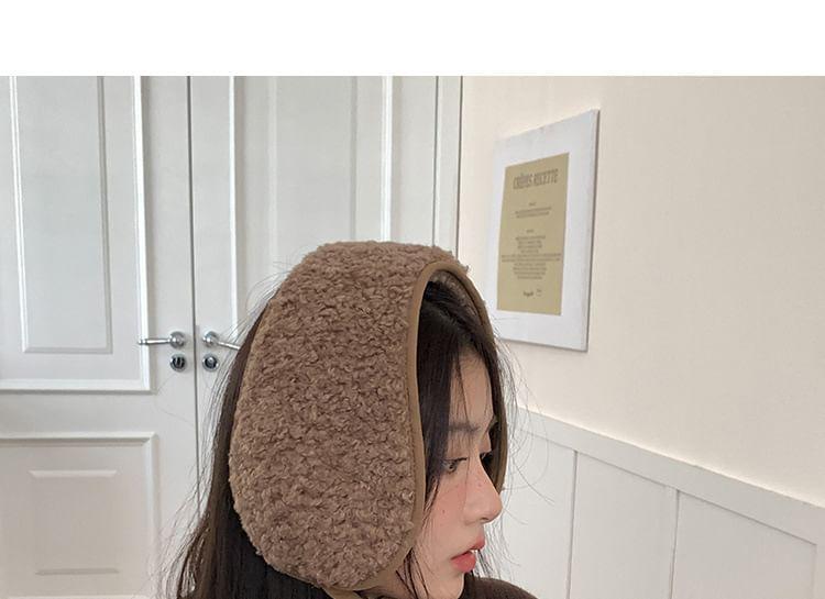 Faux Shearling Earmuffs Product Image