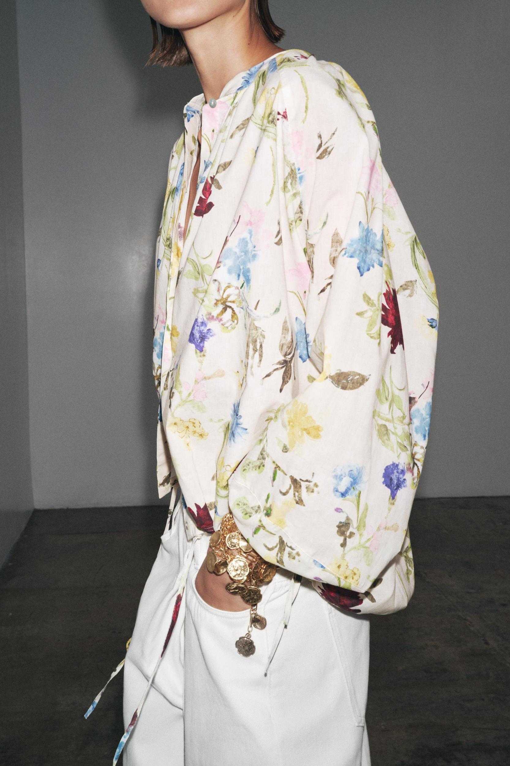 ZW COLLECTION FLORAL PRINT SHIRT Product Image