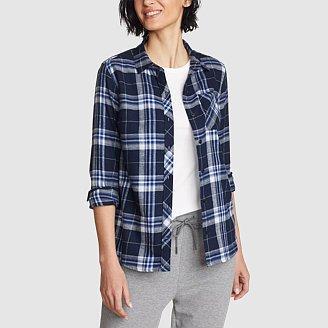 Women's Forest Flannel Shirt Product Image