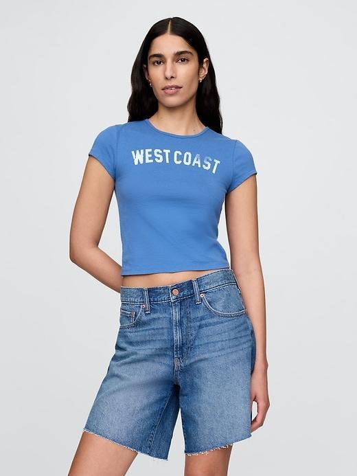 Cropped Graphic T-Shirt Product Image