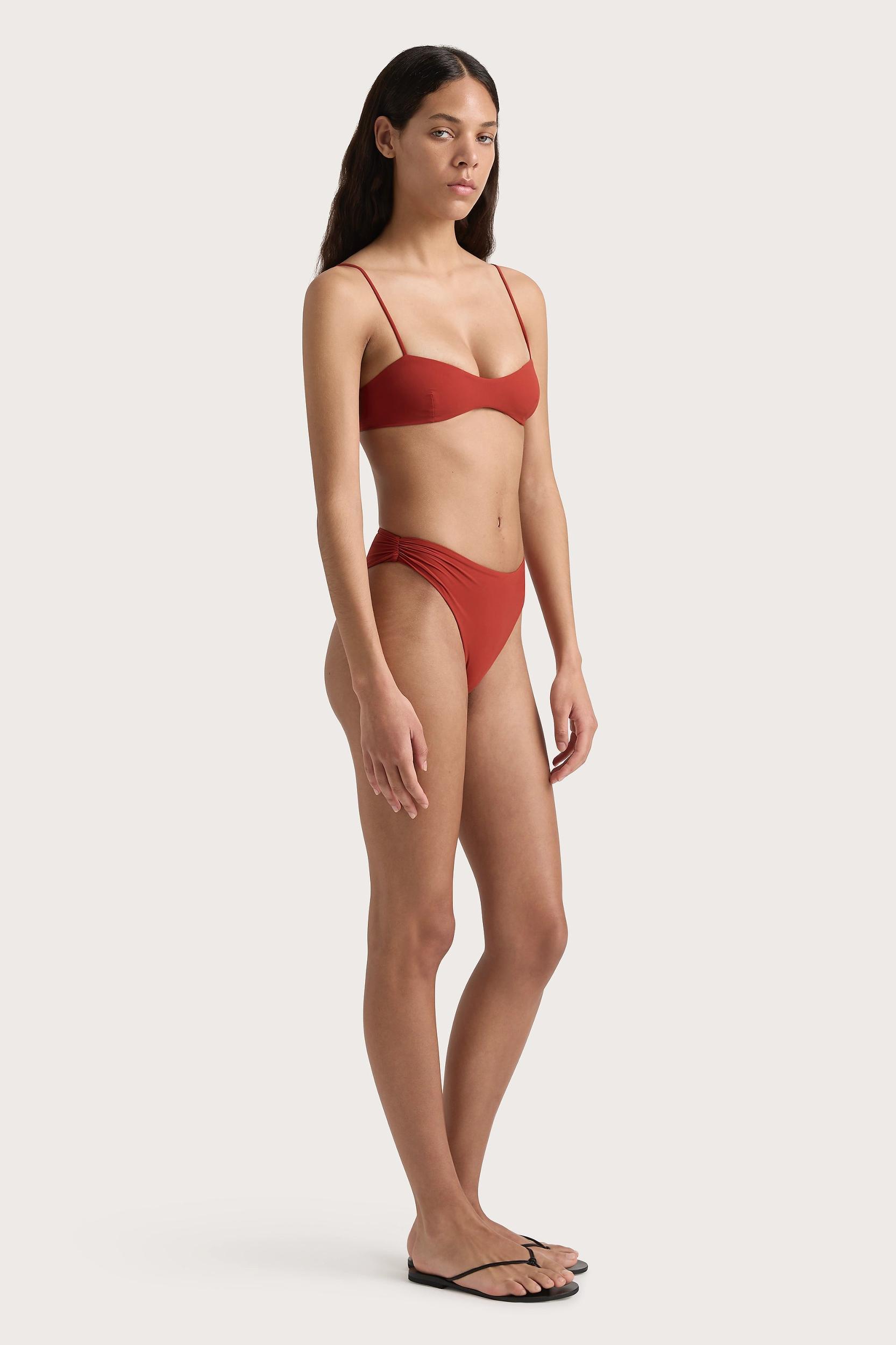 Costa Bikini Bottoms Garnet - Final Sale Product Image