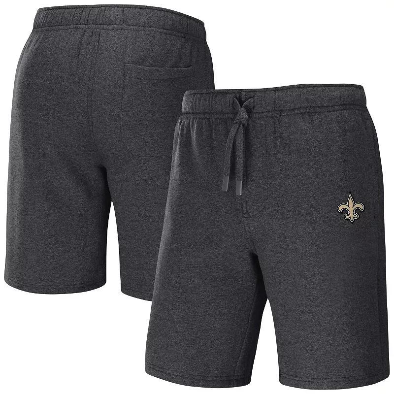 Men's NFL x Darius Rucker Collection by Fanatics Heather Charcoal Cleveland Browns Logo Shorts, Size: Small Product Image