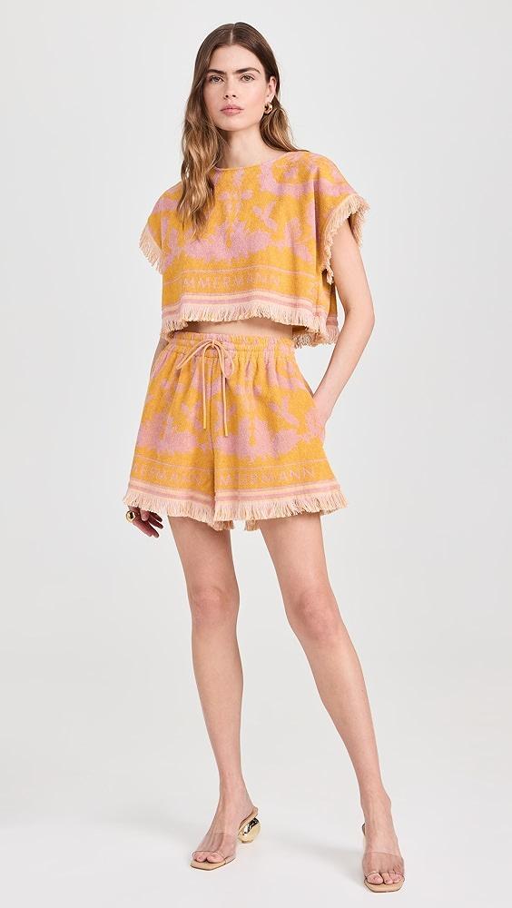 Zimmermann Wylie Toweling Crop Top | Shopbop Product Image