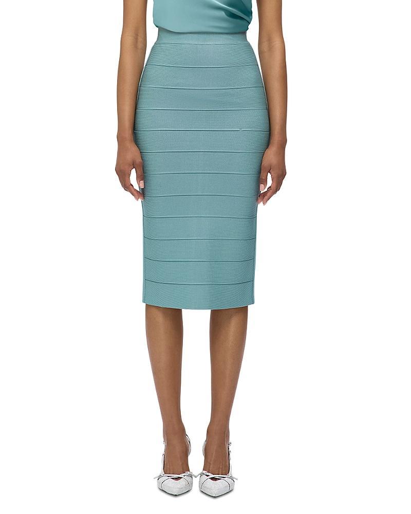 Herve Leger Icon Bandage Pencil Skirt Product Image